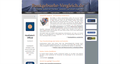 Desktop Screenshot of bankgebuehr-vergleich.de